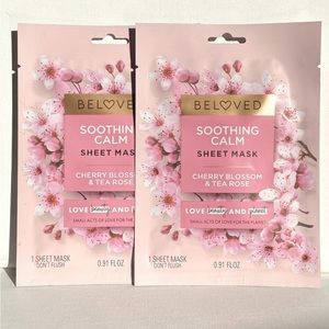 Beloved Soothing Calm
Sheet Masks - Cherry Blossom & Tea Rose